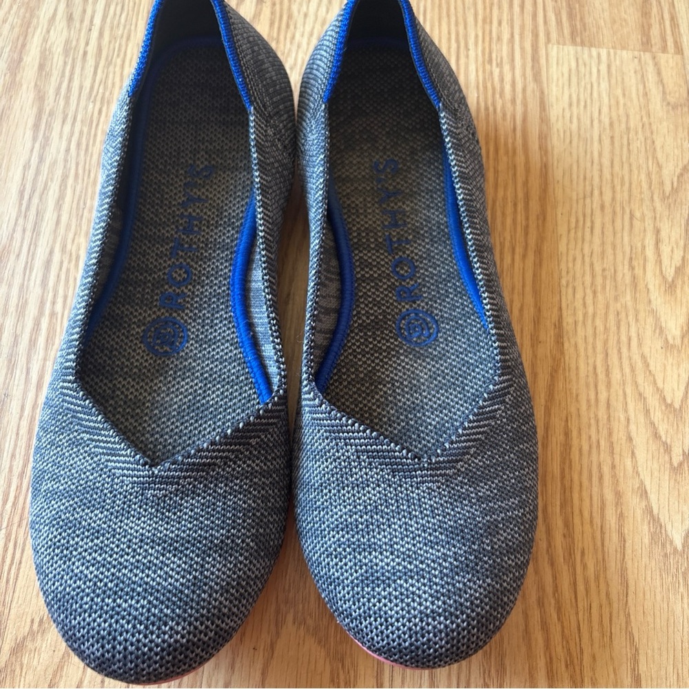 Rothy's Gray Knit Loafers for Everyday Comfort